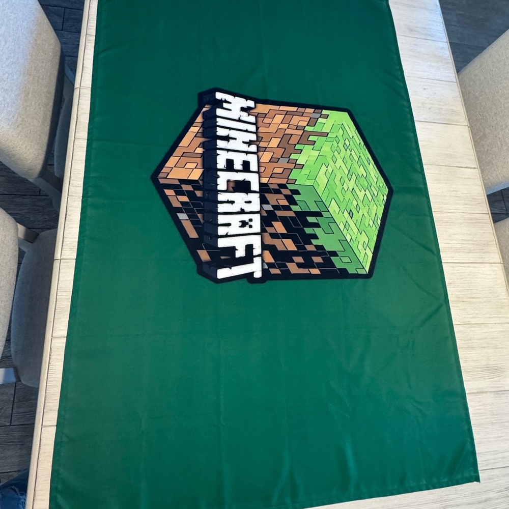 Minecraft Tablecloth